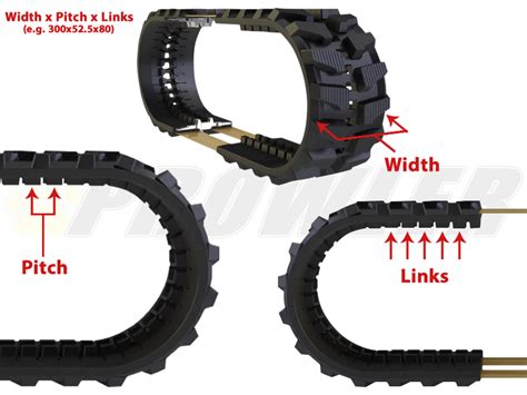 mini excavator rubber track size chart|mini excavator rubber tracks suppliers.